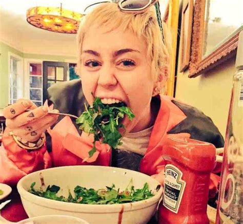 miley cyrus vegan diet.